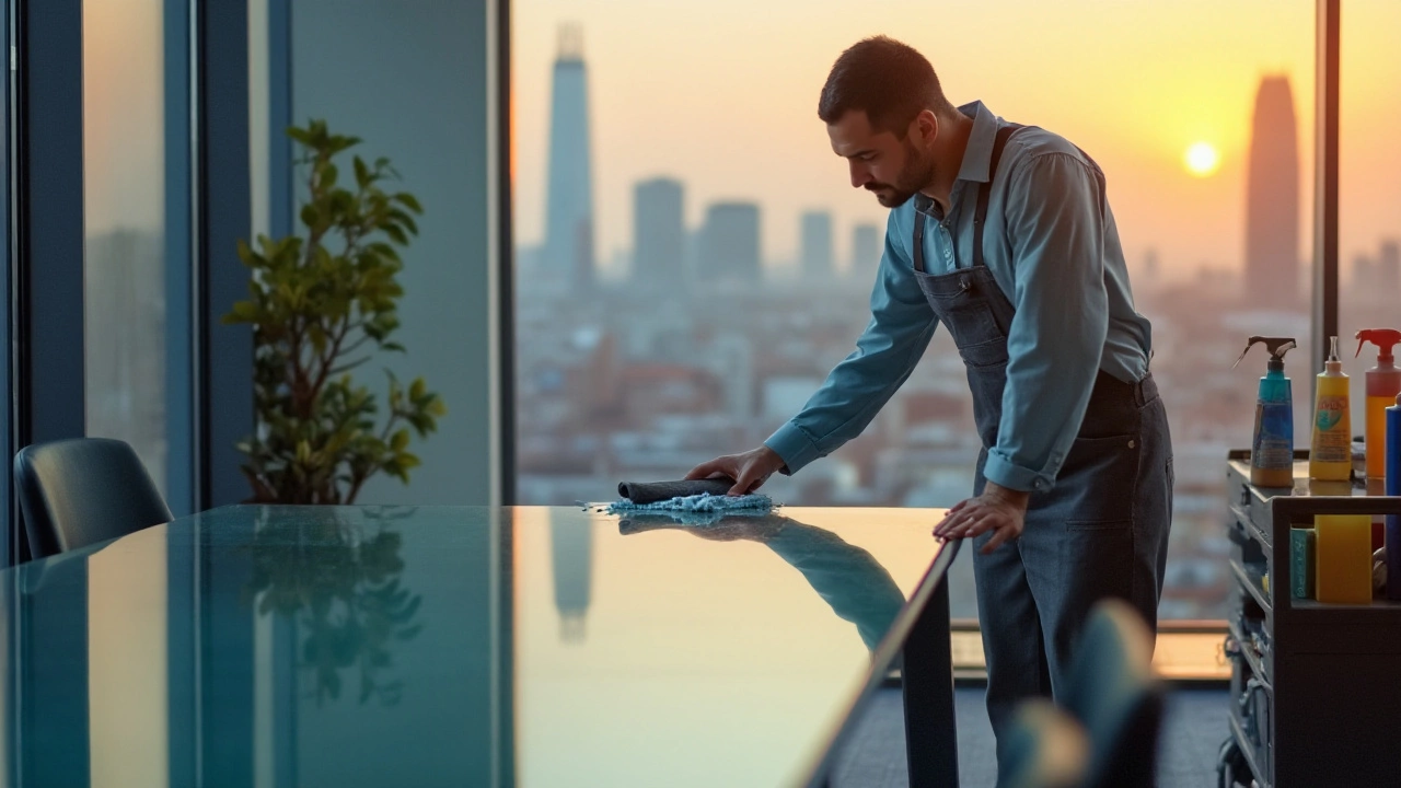 Essential Traits of an Exceptional Office Cleaner