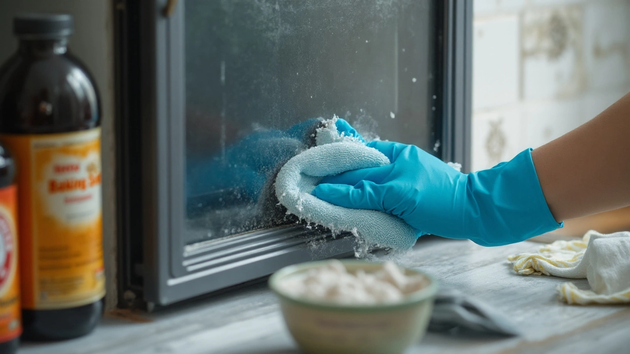 How to Use Baking Soda and Vinegar on Oven Glass the Right Way