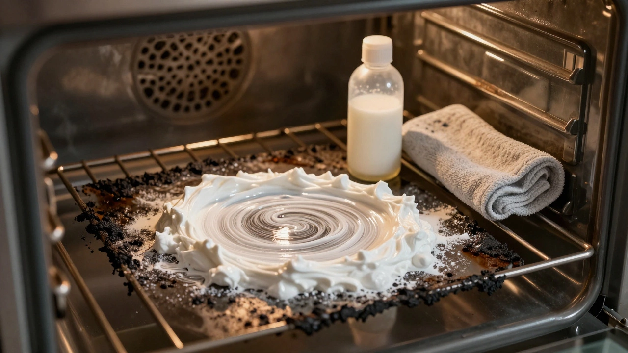 How to Get Burnt Stuff Off the Bottom of Your Oven