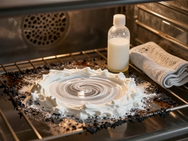 How to Get Burnt Stuff Off the Bottom of Your Oven