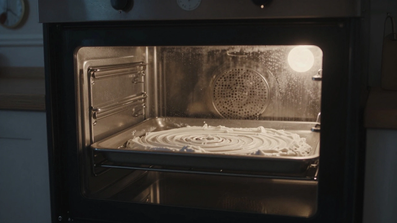 How Long to Leave Baking Soda and Vinegar in the Oven for Best Results